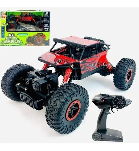 Carro Eléctrico Rc Rock Crawler Juguetes De Control Remoto