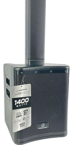 Caixa De Som Ativa 700w Waldman Bluetooth Bateria