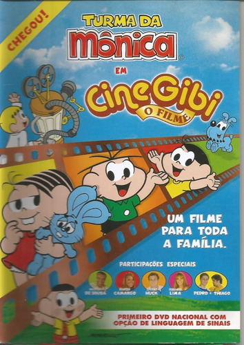 2 Dvds - Turma Da Mônica - Cine Gibi O Filme + Cine Gibi 3 (Usado)