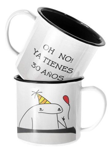 Taza Enlozada Lechera Feliz Cumple! Ya Tienes 30 Años