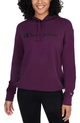 Sudadera Champion Powerblend Relaxed 3vc1 Rosa Para Mujer