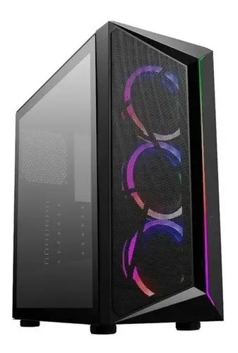 Gabinete Cooler Master Cosmos Cmp510 3x120mm Argb Edition Color Negro