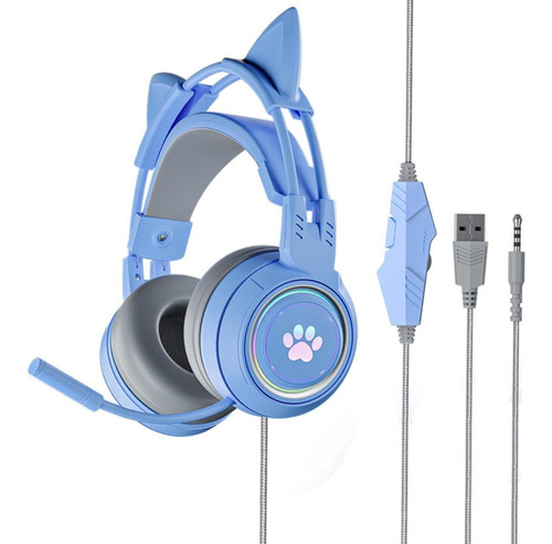 Auriculares Para Juegos Con Cable Sy-g25 Con Micrófono Visco