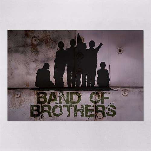 Poster 30x45cm Seriados Series Band Of Brothers 3