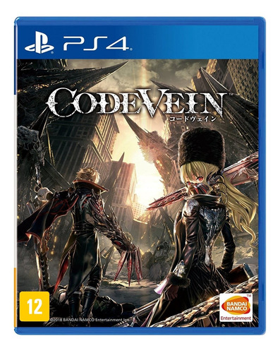 Jogo Midia Fisica Code Vein Bandai Namco Original Para Ps4