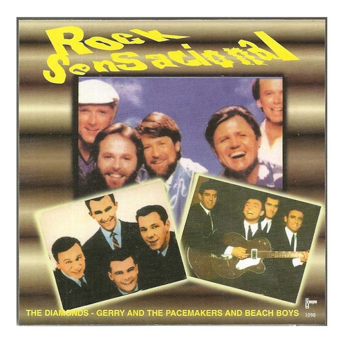 Cd Beach Boys, Gerry & The Pacemakers - Rock Sensacional 