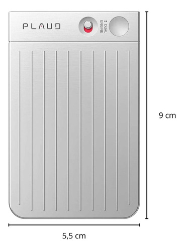 Gravador De Voz Digital Plaud Note Ia Transcreve Com 64gb