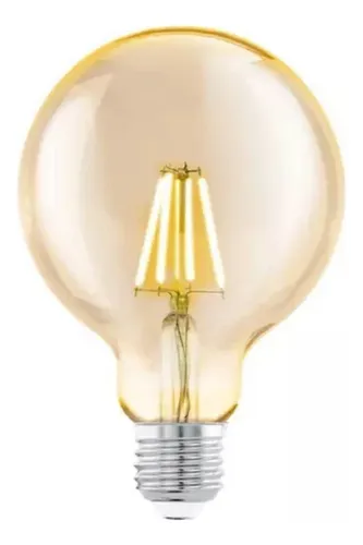 comprar Lampara Bombita Led Filamento 4w Globo 12.5 Cm Garantia 