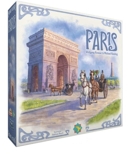 Paris - Jogo De Tabuleiro - Board Game Ludofy Grokgames