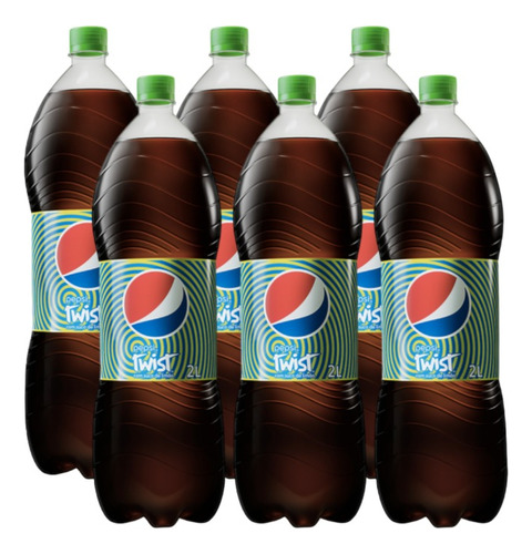 Pepsi Twister Garrafa 2l Pack Com 6 Unidades