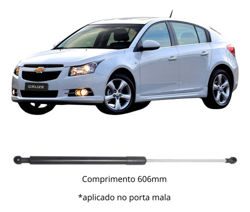 Amortecedor Porta Mala Allen Cruze Hatchback 2012 Até 2016