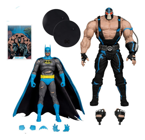Mc Farlane Dc Playset 30cm Batman Vs Bane Dc Multiverse