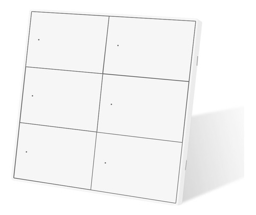 Conmutador Zigbee Inteligente Tuya De 6 Bandas De Zemismart