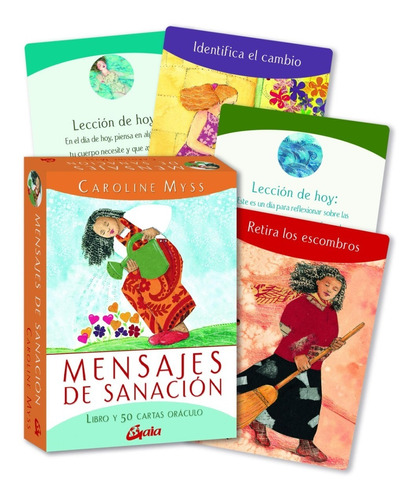 Oráculo Mensajes De Sanacion Caroline Myss Cartas Libro Guía