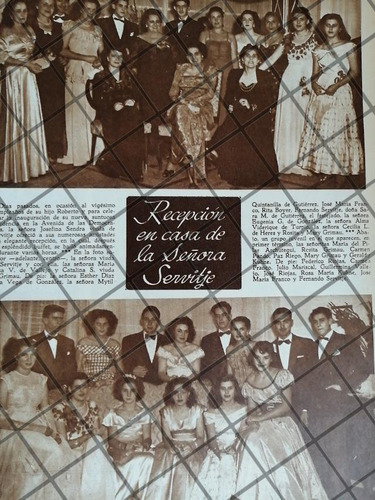 Afiche Antiguo En Casa De La Familia Servitge Sendra 1948