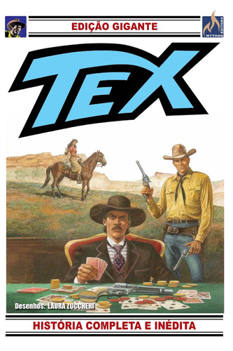 Tex Gigante 34: A vingança de Doc Holliday, de Boselli, Mauro. Série Tex Gigante (34), vol. 34. Editora Edições Mythos Eireli,Sergio Bonelli Editore, capa mole em português, 2019