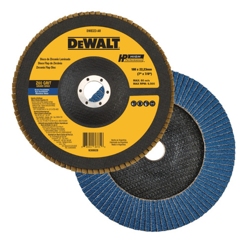 Dw8323-ar - Disco / Desbaste Zirconio 7'' X 7/8''