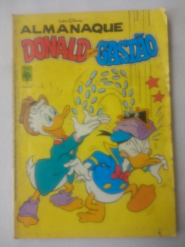 Almanaque Donald Contra Gastão Nº 3 - Editora Abril - 1984