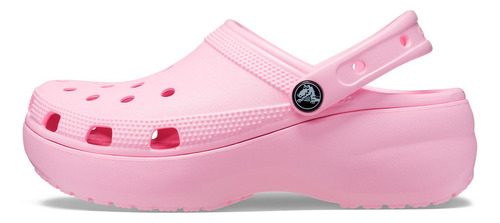 Zueco Crocs Mujer Classic Ptfm Clog Rosado