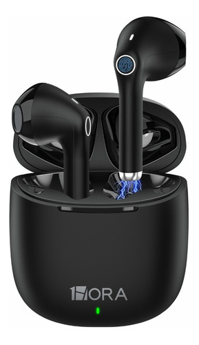 Audífonos Inalámbricos Aut201 Bluetooth 5.1 In-ear Earbud Color Negro