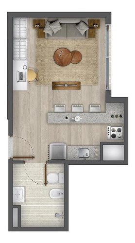 Imagen 4 de 13 de Monoambientes, Aptos De 1 Y 2 Dormitorios En Torre Quorum!