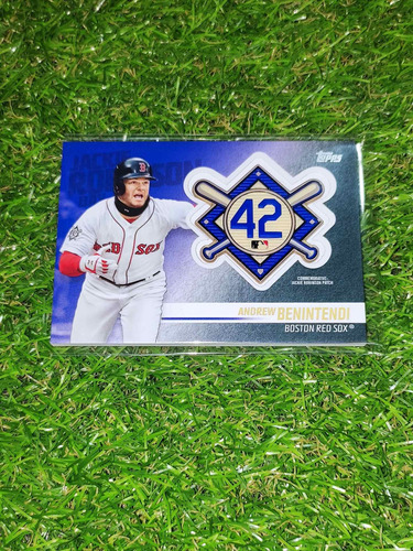 Cv Andrew Benintendi Topps Conmemorativa Jackie Robinson