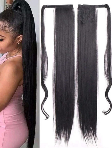 Extensiones De Cabello Moño Cola De Caballo Largas