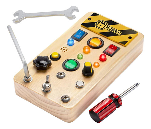 Kids Busy Board Basic Life Skills For Preschool Plane Travel