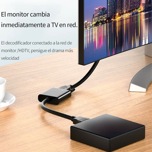 Imagen 3 de 10 de Cable Adaptador Convertidor Hdmi A Vga +regalo Cable 3.5mm