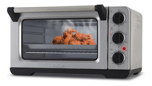 Forno de bancada elétrico Philco PFE36S 36L aço inoxidável 127V