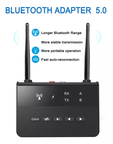 PDTO Nuevo Receptor Transmisor Bluetooth de Largo Alcance para TV
