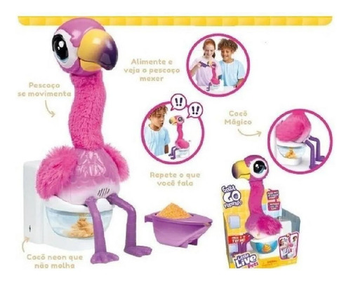 Brinquedo Little Live Pets Flamingo Gotta Go F00266 - Fun