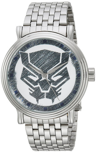 Reloj Marvel Men's 'classic' Quartz Metal And Stainless