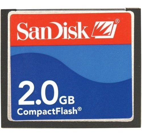 Tarjeta De Memoria Compact Flash Tipo I Sandisk 2 Gb