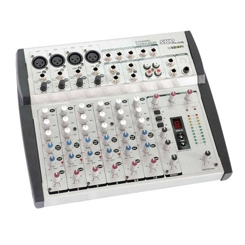 Consola Mixer Skp Vz8fx 8 Canales Con Efectos Panthom 48v