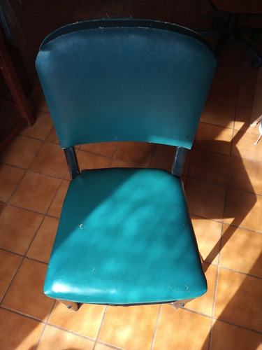 Silla Antigua De Escritorio Escolar