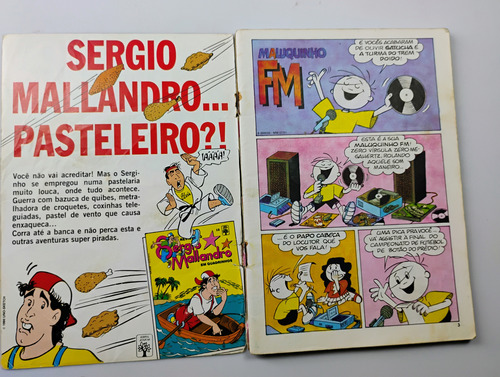 Gibi Hq Menino Maluquinho N° 7 Editora Abril Raro 1990 (Usado)