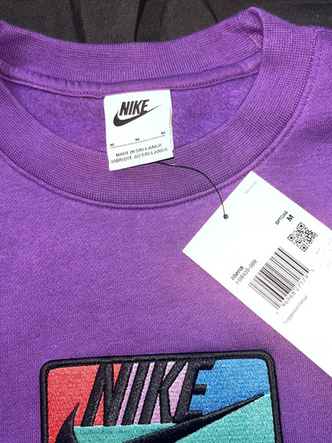 Sudadera Nike Morada (Usado)