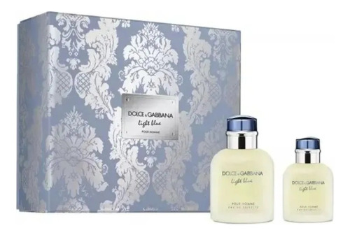 Dolce Gabbana Ligth Blue.pour Homme.pack 125ml+40ml. $3590
