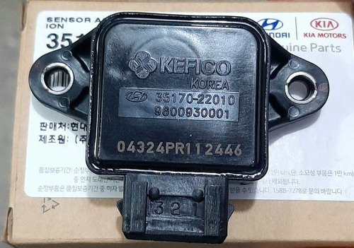 Sensor Posicion Acelerador Tps Hyundai Accent 1.3-1.5-00/05 