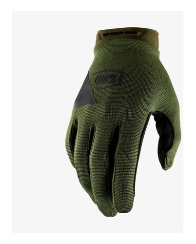 Guantes 100% Ridecamp Gloves Verde Mtb/mx