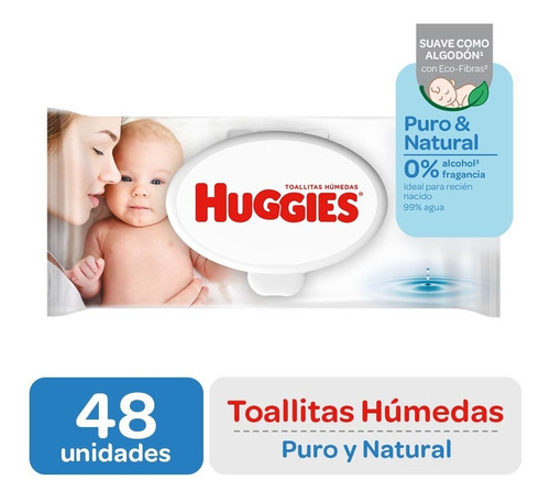 Toallitas Húmedas Recién Nacido Huggies 48 Und