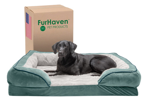 Furhaven - Cama Ortopedica Para Mascotas Para Perros Y Gatos