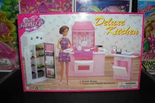 Juegos De Cocina Para Muneca Barbie Mercado Libre