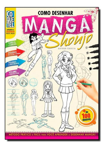 Livro Como Desenhar Mangá Shoujo - Mais De 100 Imagens