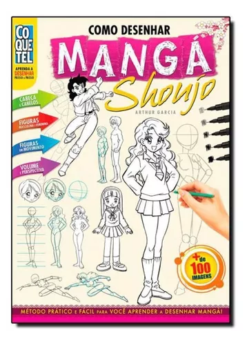 Como Desenhar Mangá Shoujo (Aprenda a Desenhar Passo a Passo Livro 1) eBook  : Garcia, Arthur: : Livros