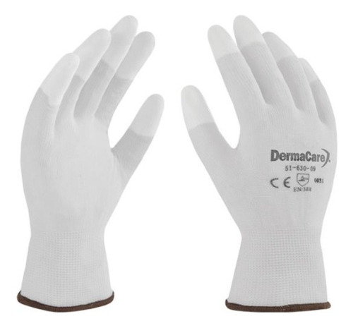 Guante Seguridad Derma Nylon/poliuretano 51-630 (12 Pares)