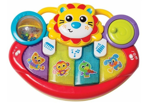 Piano Musical Playgro Juguete Bebe Lion Activity Maternelle