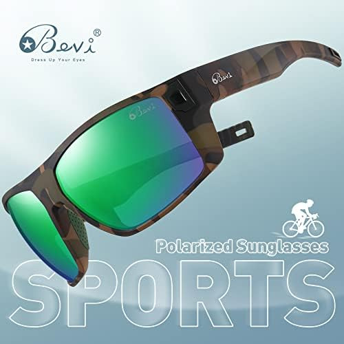 Bevi Lentes De Sol Cuadradas Polarizadas Tr90 Marco With Len