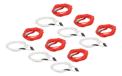 6 Cables De Termistor Con Terminal, 6 Varillas Calefactoras